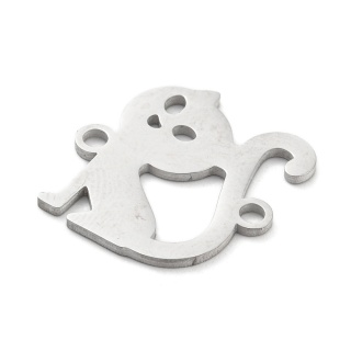 Stainless steel cat connector 19x18 mm 1 pc