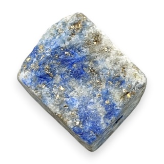 Lapis lazuli bryłka z dziurką 11x10 mm nr 159