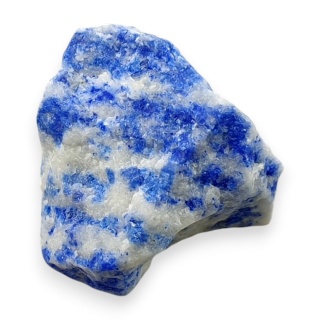 Lapis lazuli bryłka z dziurką 14x14 mm nr 161