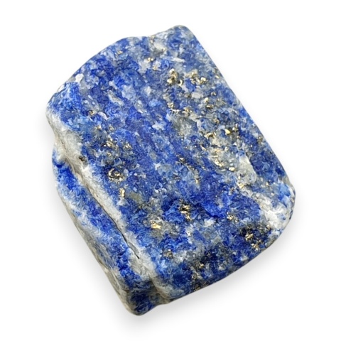 Lapis lazuli bryłka z dziurką 15x12 mm nr 138