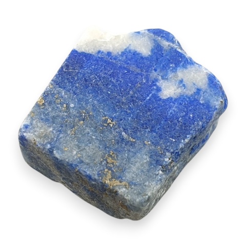 Lapis lazuli bryłka z dziurką 15x13 mm nr 142