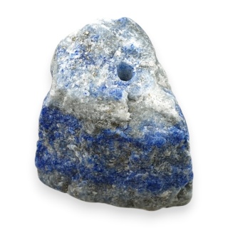 Lapis lazuli bryłka z dziurką 16x15 mm nr 126