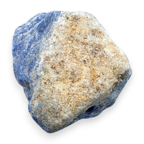 Lapis lazuli nugget with a hole 17x14 mm no 145