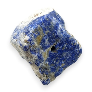 Lapis lazuli bryłka z dziurką 17x17 mm nr 114