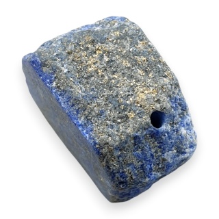 Lapis lazuli bryłka z dziurką 18x15 mm nr 117