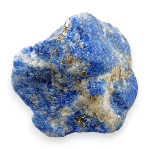 Lapis lazuli nugget with a hole 18x16 mm no 128