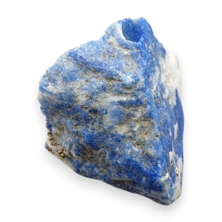 Lapis lazuli bryłka z dziurką 18x16 mm nr 128