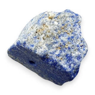 Lapis lazuli bryłka z dziurką 19x15 mm nr 133