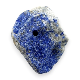 Lapis lazuli bryłka z dziurką 19x15 mm nr 133