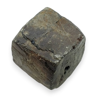 Pyrite nugget with hole 13x13 mm no 104