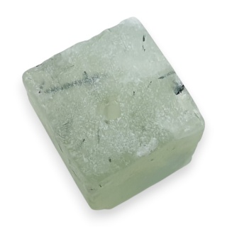 Prehnit nugget with a hole 10x10 mm no 15