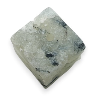 Prehnit nugget with a hole 10x10 mm no 42