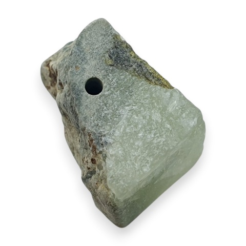 Prehnit bryłka z dziurką 14x10 mm nr 39