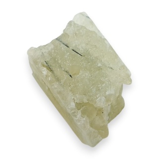 Prehnit nugget with a hole 15x10 mm no 31