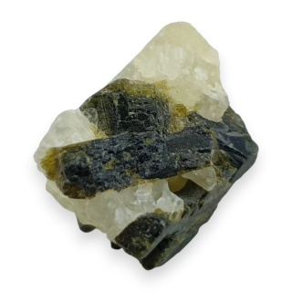 Prehnit nugget with a hole 15x13 mm no 40
