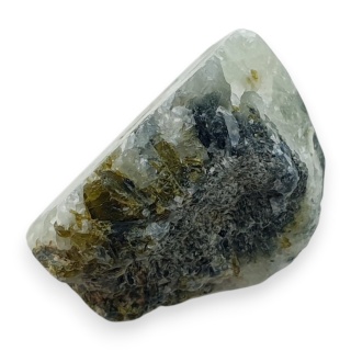 Prehnit nugget with a hole 16x14 mm no 38