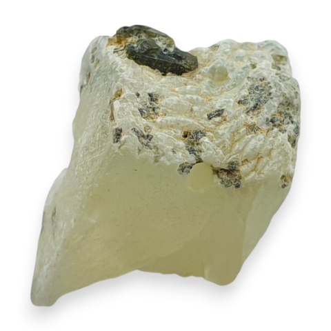 Prehnit bryłka z dziurką 20x11 mm nr 45