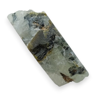 Prehnit bryłka z dziurką 21x12 mm nr 19