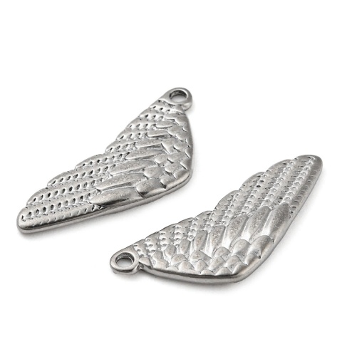 Zawieszka skrzydło stal 316L 25x10 mm 1 szt