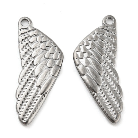 Zawieszka skrzydło stal 316L 25x10 mm 1 szt