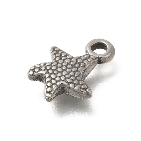 Zawieszka rozgwiazda stal szlachetna 16x12 mm 1 szt