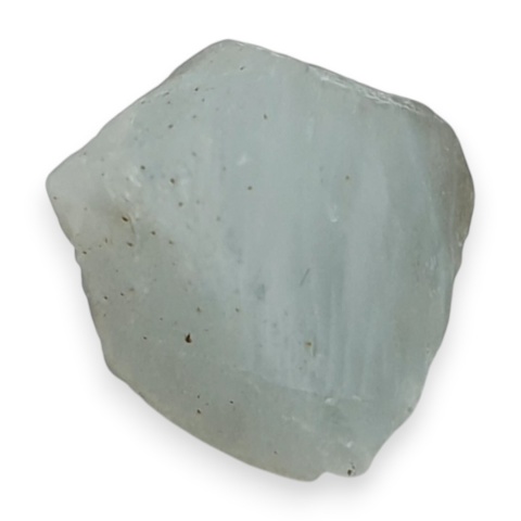 Akwamaryn bryłka z dziurką 10x10 mm nr 37