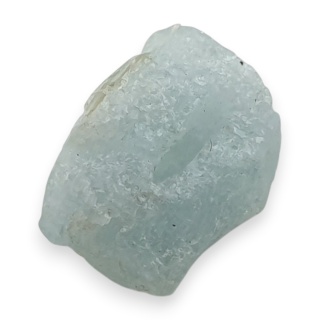 Akwamaryn bryłka z dziurką 11x8 mm nr 70