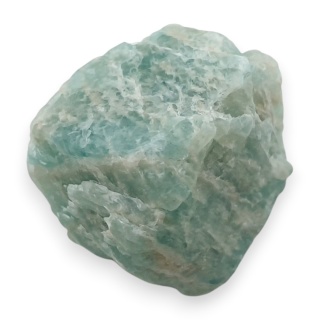Amazonit bryłka z dziurką 13x13 mm nr 140A