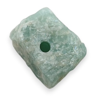 Amazonit bryłka z dziurką 9x7 mm nr 211