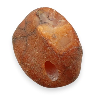 Karneol bryłka z dziurką 24x18 mm nr 105