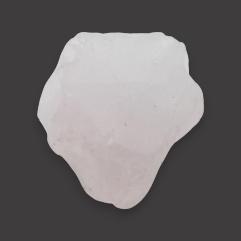 Kwarc różowy bryłka z dziurką 14x13 mm nr 161