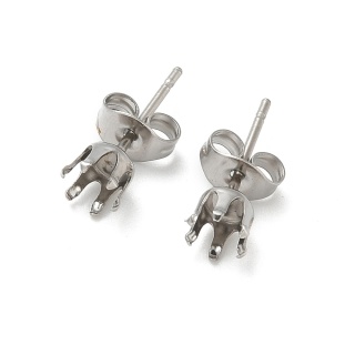 Sztyfty baza z koszyczkiem 4 mm stal chirurgiczna 316L 2 szt