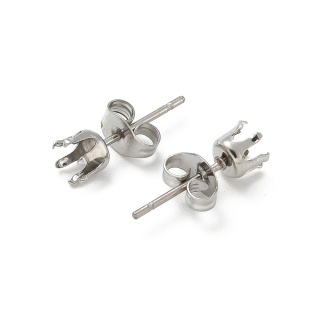 Sztyfty baza z koszyczkiem 4 mm stal chirurgiczna 316L 2 szt