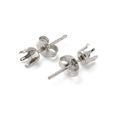 Sztyfty baza z koszyczkiem 4 mm stal chirurgiczna 316L 2 szt