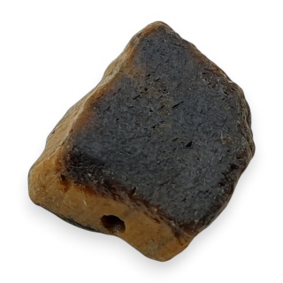 Tygrysie oko bryłka z dziurką 13x12 mm nr 65