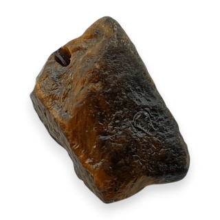 Tygrysie oko bryłka z dziurką 15x12 mm nr 70