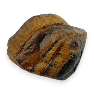 Tygrysie oko bryłka z dziurką 15x13 mm nr 77