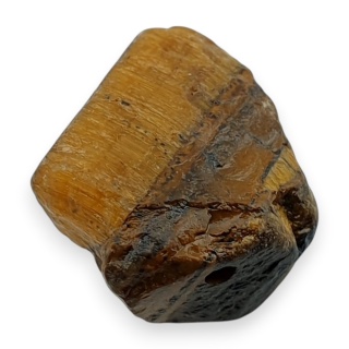 Tygrysie oko bryłka z dziurką 15x13 mm nr 77