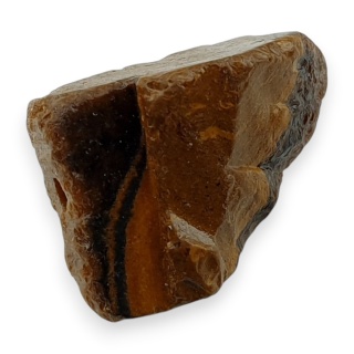 Tygrysie oko bryłka z dziurką 17x13 mm nr 58