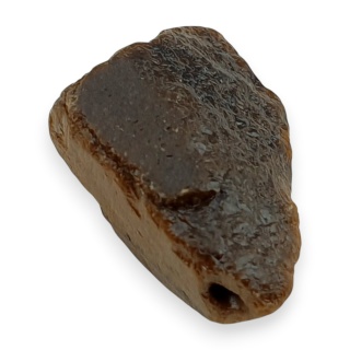 Tygrysie oko bryłka z dziurką 17x13 mm nr 58