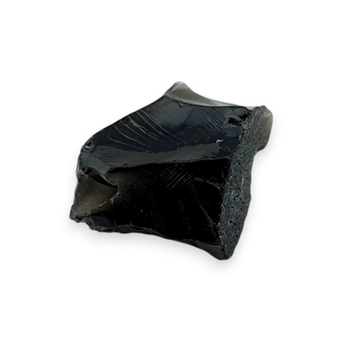 Obsidian nugget with hole 10x7 mm no 77