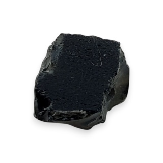 Obsydian bryłka z dziurką 10x8 mm nr 75