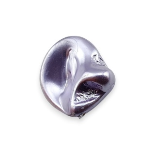 Seashell nugget with hole 14x13 mm no 321