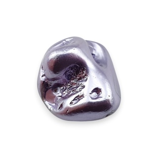 Seashell nugget with hole 15x13 mm no 390