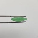 Agat zielony fasetowany 18x13 mm 1 szt