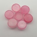 Jadeit różowy kaboszon fi 10 mm 1 szt