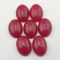 Jadeit rubinowy kaboszon 18x13 mm 1 szt