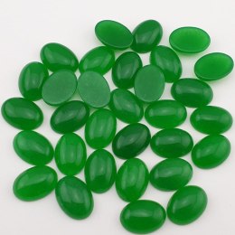 Jadeit zielony kaboszon 18x13 mm 1 szt