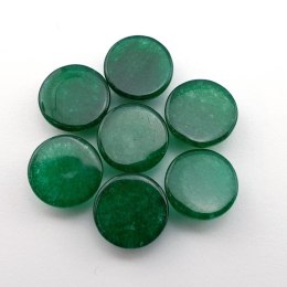 Jadeit zielony kaboszon fi 10 mm 1 szt