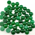 Jadeit zielony kaboszon fi 12 mm 1 szt